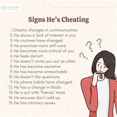 how to know if you are dating a cheater